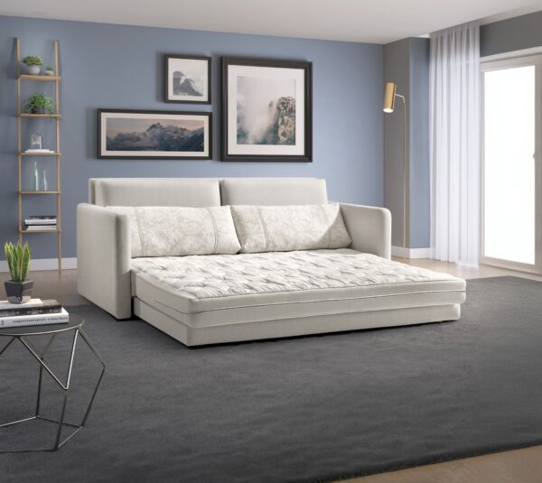 Sofá  Cama Compose Mad 1606 com Sapata Plast. Herval